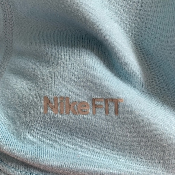 Teal Nike Fit Dry Athletic Long Sleeve Top. - Picture 4 of 7